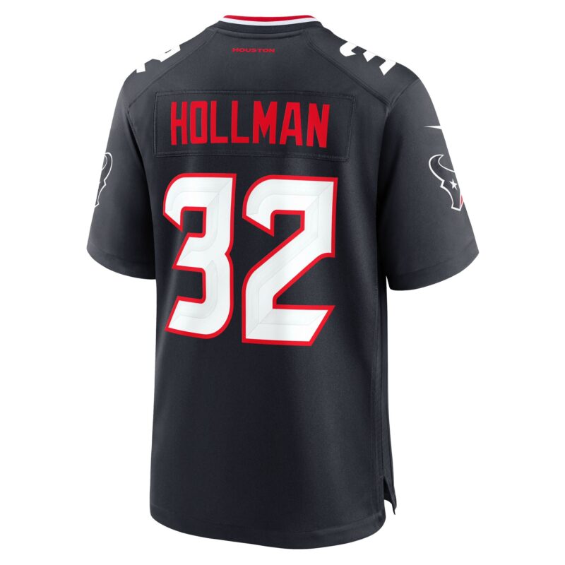 Ka'Dar Hollman Houston Texans Team Game Jersey - Navy - Image 3