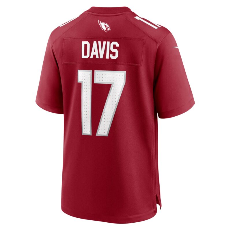 Kaden Davis Arizona Cardinals Team Game Jersey - Cardinal - Image 3
