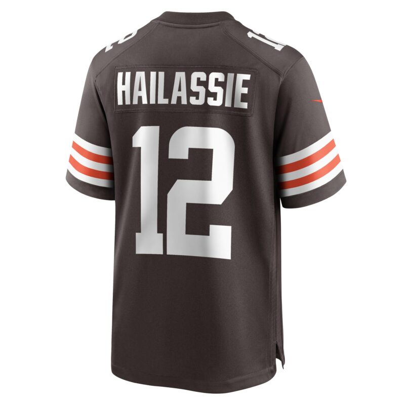 Kahlef Hailassie Cleveland Browns Team Game Jersey - Brown - Image 3