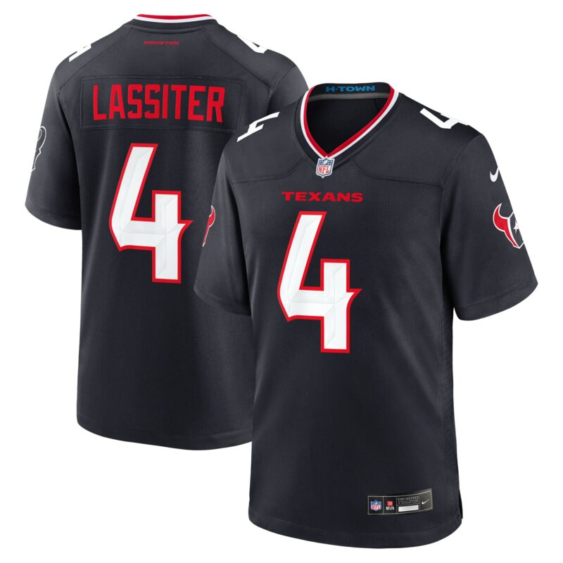Kamari Lassiter Houston Texans Team Game Jersey - Navy