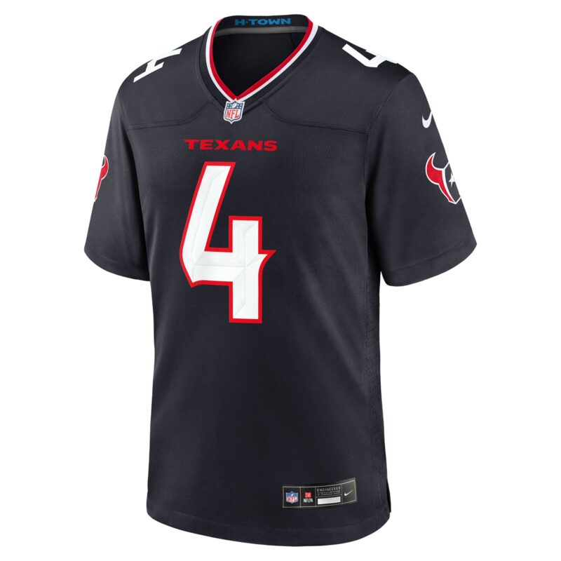 Kamari Lassiter Houston Texans Team Game Jersey - Navy - Image 2