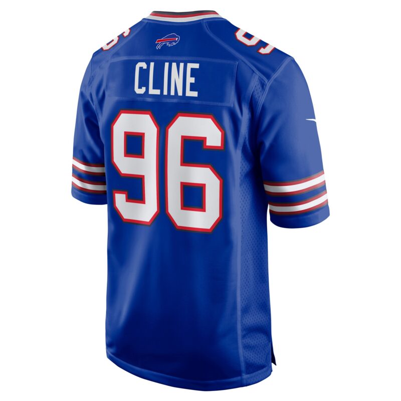 Kameron Cline Buffalo Bills Team Game Jersey - Royal - Image 3