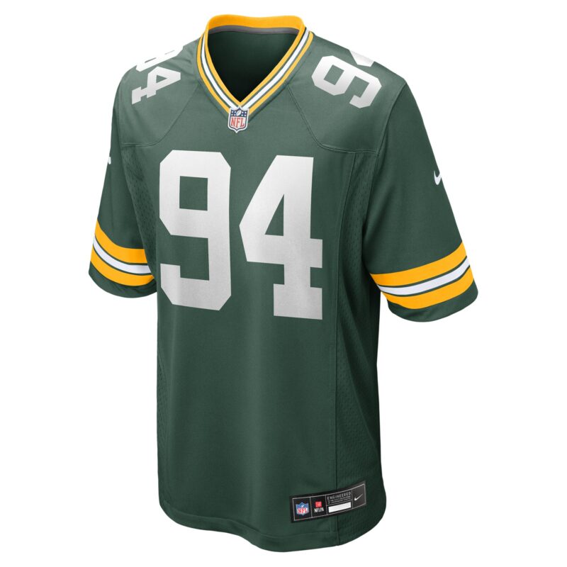 Karl Brooks Green Bay Packers Game Jersey - Green - Image 2