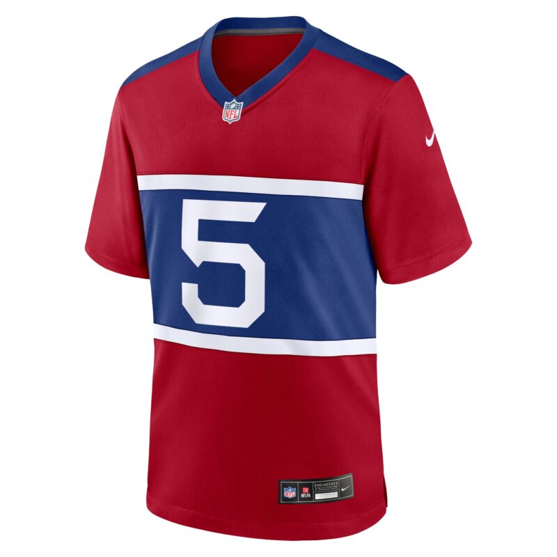 Kayvon Thibodeaux New York Giants Alternate Player Game Jersey - Century Red - Image 2