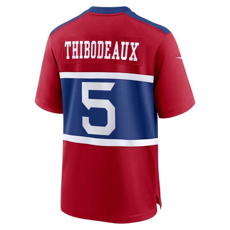 Kayvon Thibodeaux New York Giants Alternate Player Game Jersey - Century Red - Image 3
