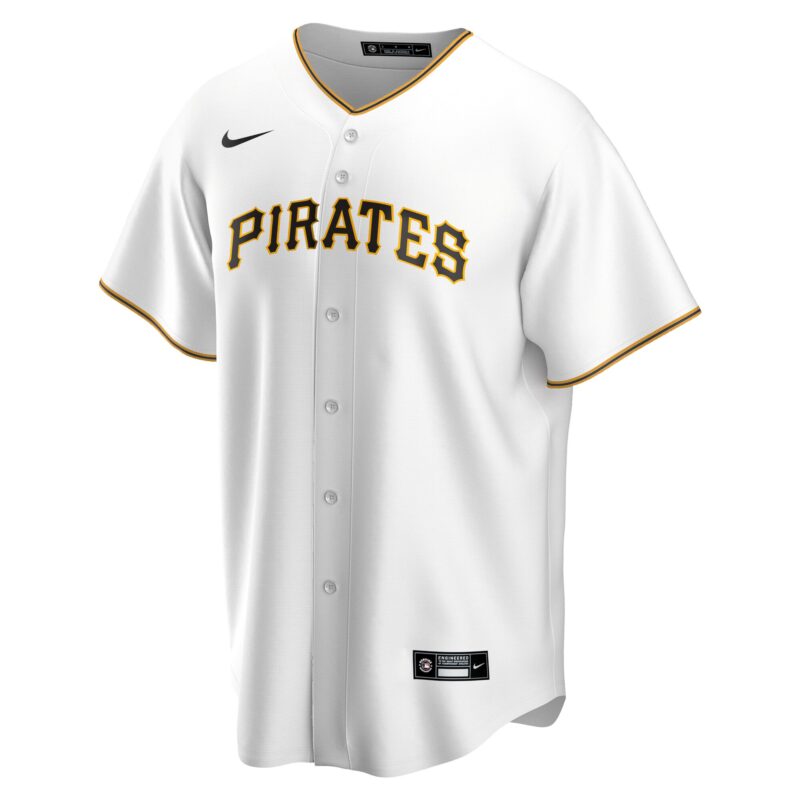 Ke'Bryan Hayes Pittsburgh Pirates Home Jersey - White - Image 2