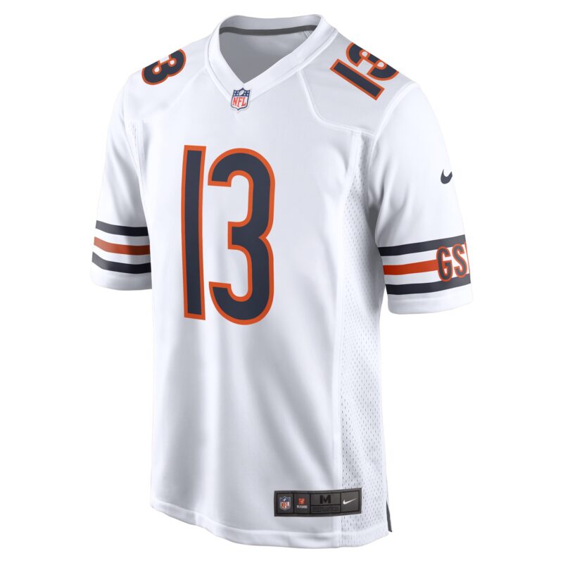 Keenan Allen Chicago Bears Game Jersey - White - Image 2