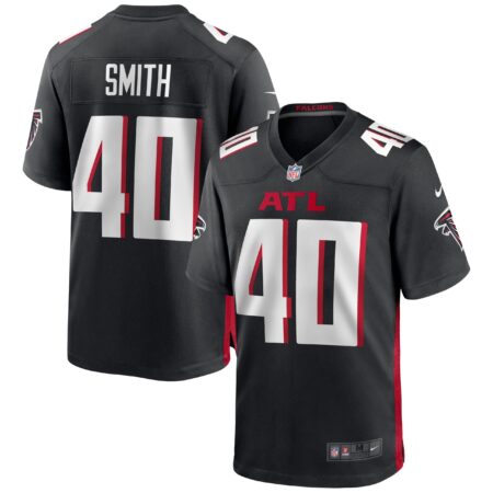 Keith Smith Atlanta Falcons Game Jersey - Black