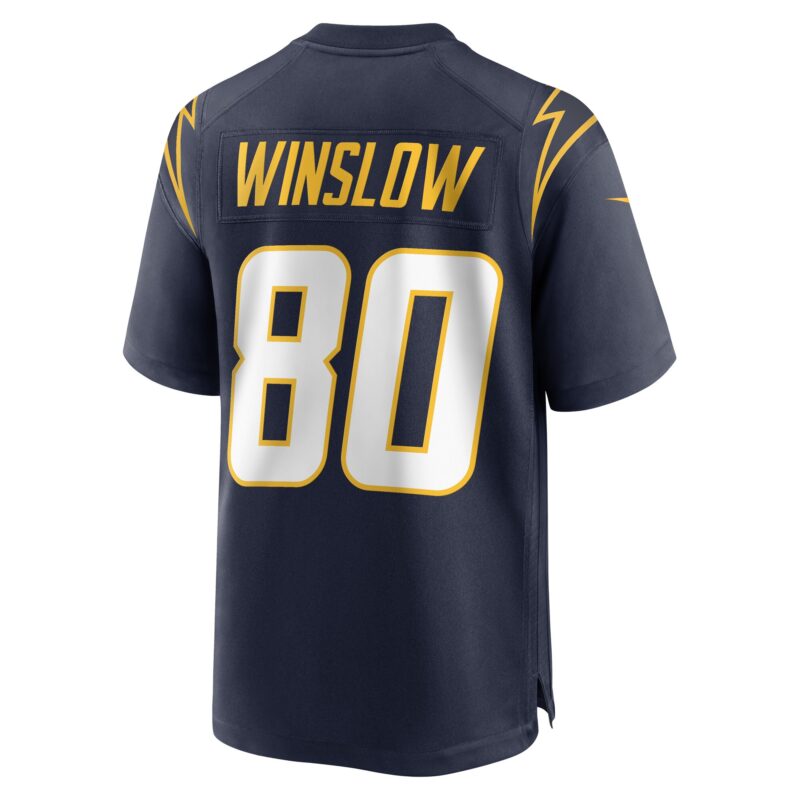 Kellen Winslow Los Angeles Chargers Retired Player Jersey - Navy - Image 3