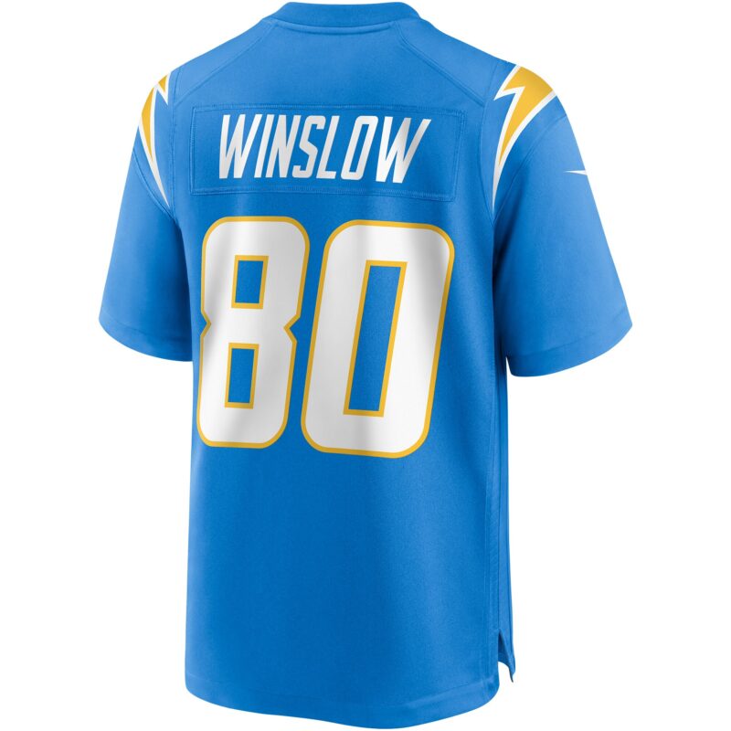 Kellen Winslow Los Angeles Chargers Game Retired Player Jersey - Powder Blue - Image 3