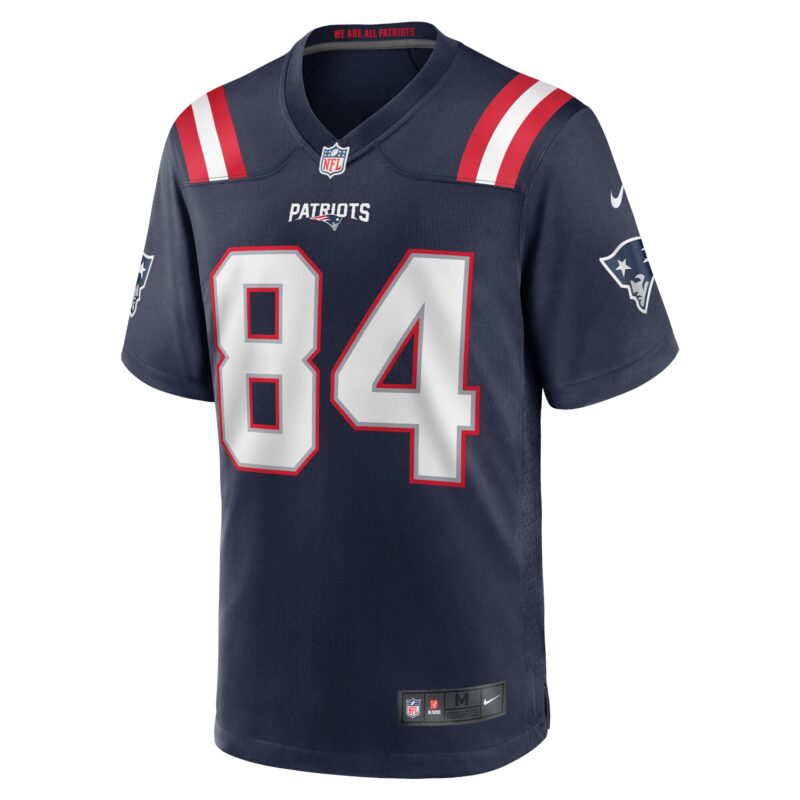 Kendrick Bourne New England Patriots Game Jersey - Navy - Image 2