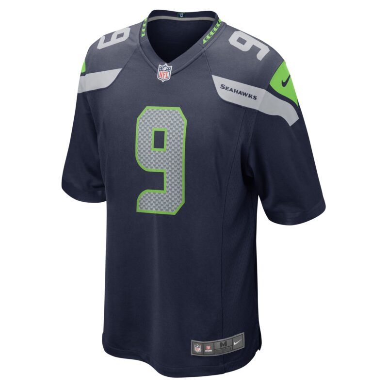Kenneth Walker III Seattle Seahawks Player Game Jersey - Navy - Image 2