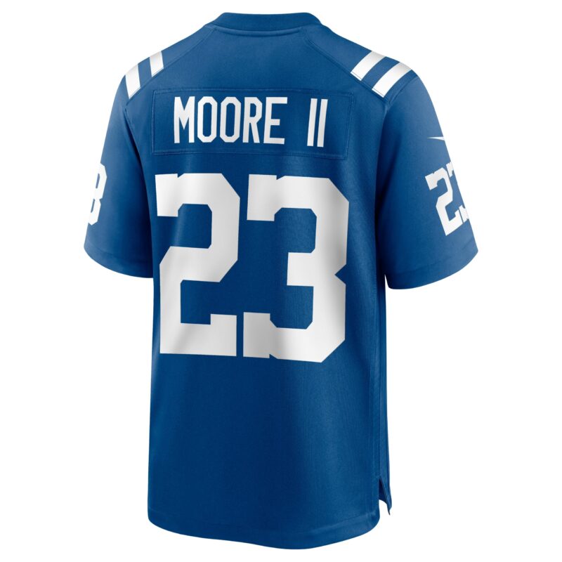 Kenny Moore II Indianapolis Colts Game Jersey - Royal - Image 3