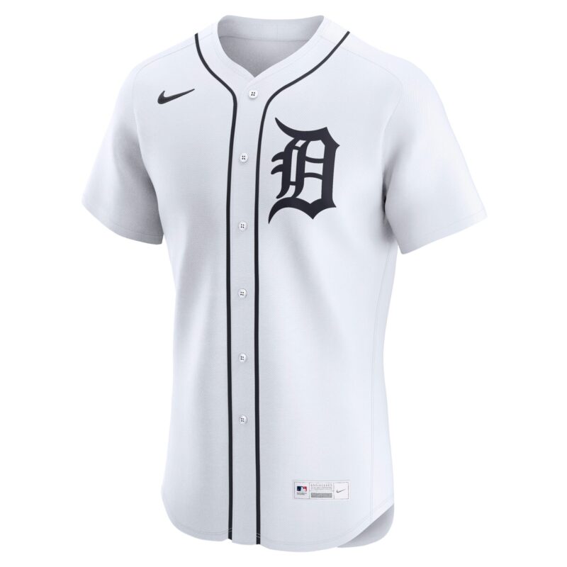 Kenta Maeda Detroit Tigers Home Elite Jersey - White - Image 2