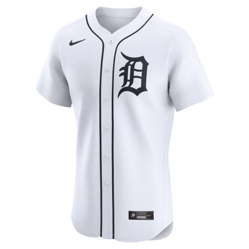 Kenta Maeda Detroit Tigers Home Elite Player Jersey - White - Image 2