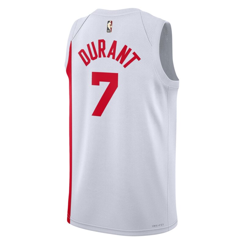 Kevin Durant Brooklyn Nets Swingman Jersey - Classic Edition - White - Image 3