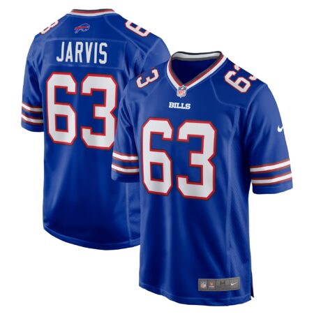 Kevin Jarvis Buffalo Bills Team Game Jersey - Royal