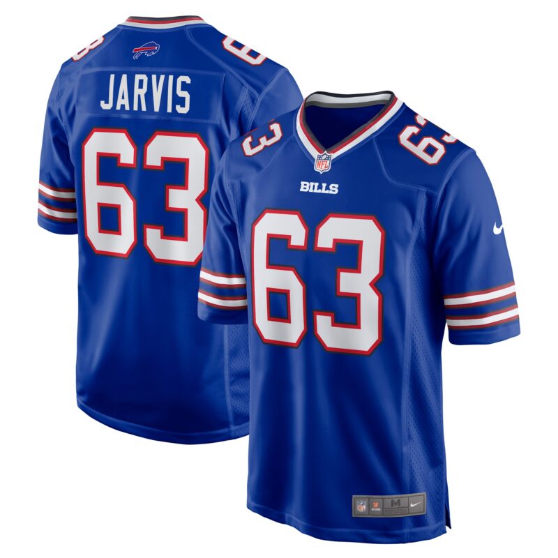 Kevin Jarvis Buffalo Bills Team Game Jersey - Royal