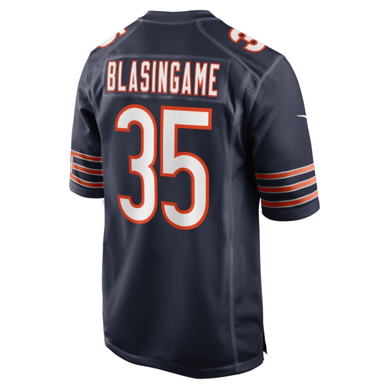 Khari Blasingame Chicago Bears Game Player Jersey - Navy - Image 3