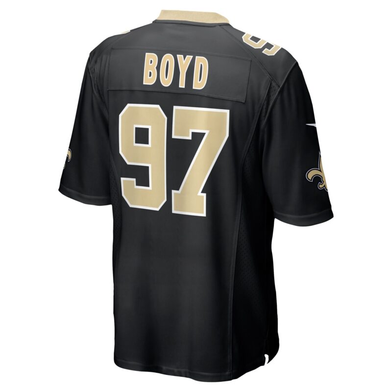 Khristian Boyd New Orleans Saints Game Jersey - Black - Image 3