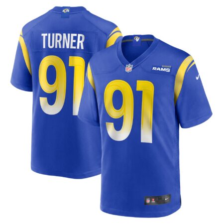 Kobie Turner Los Angeles Rams Home Game Jersey - Royal