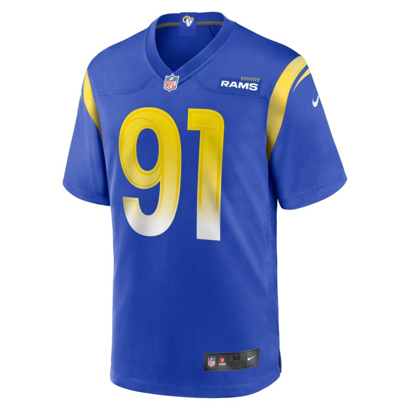 Kobie Turner Los Angeles Rams Home Game Jersey - Royal - Image 2