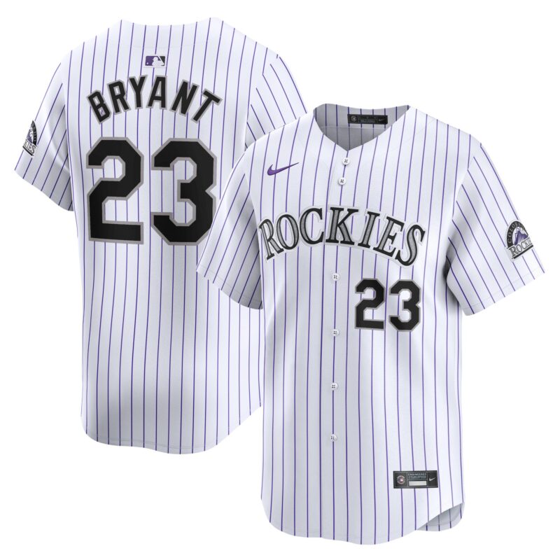 Kris Bryant Colorado Rockies Home Limited Player Jersey - White