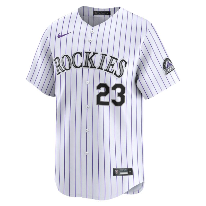 Kris Bryant Colorado Rockies Home Limited Player Jersey - White - Image 2