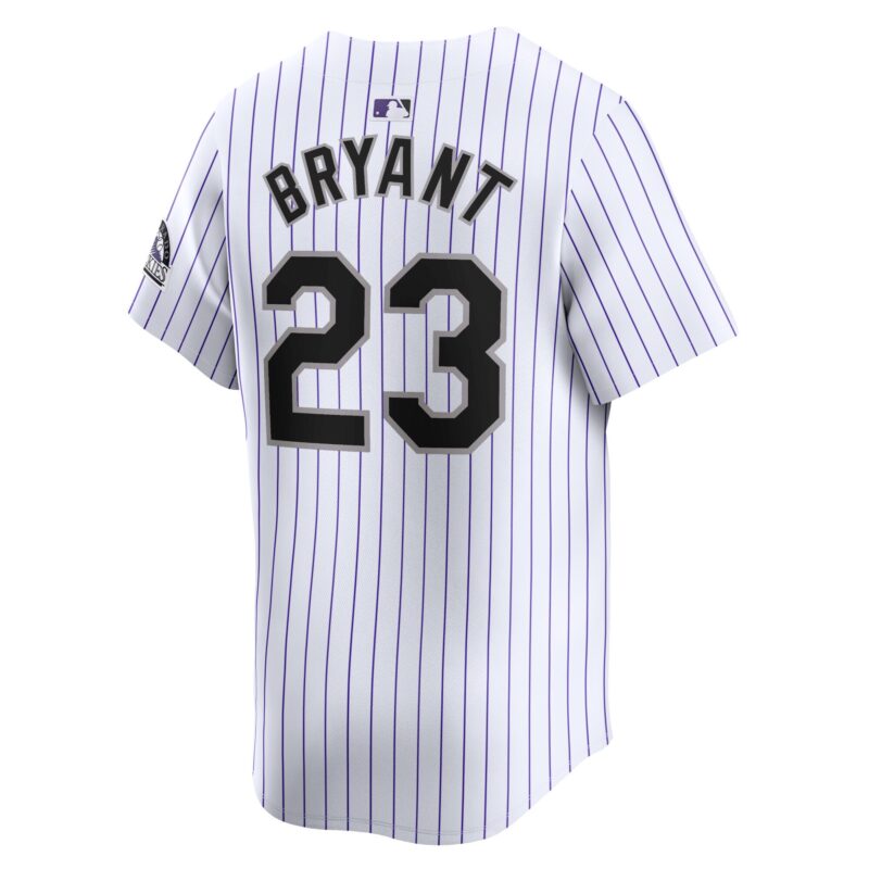 Kris Bryant Colorado Rockies Home Limited Player Jersey - White - Image 3