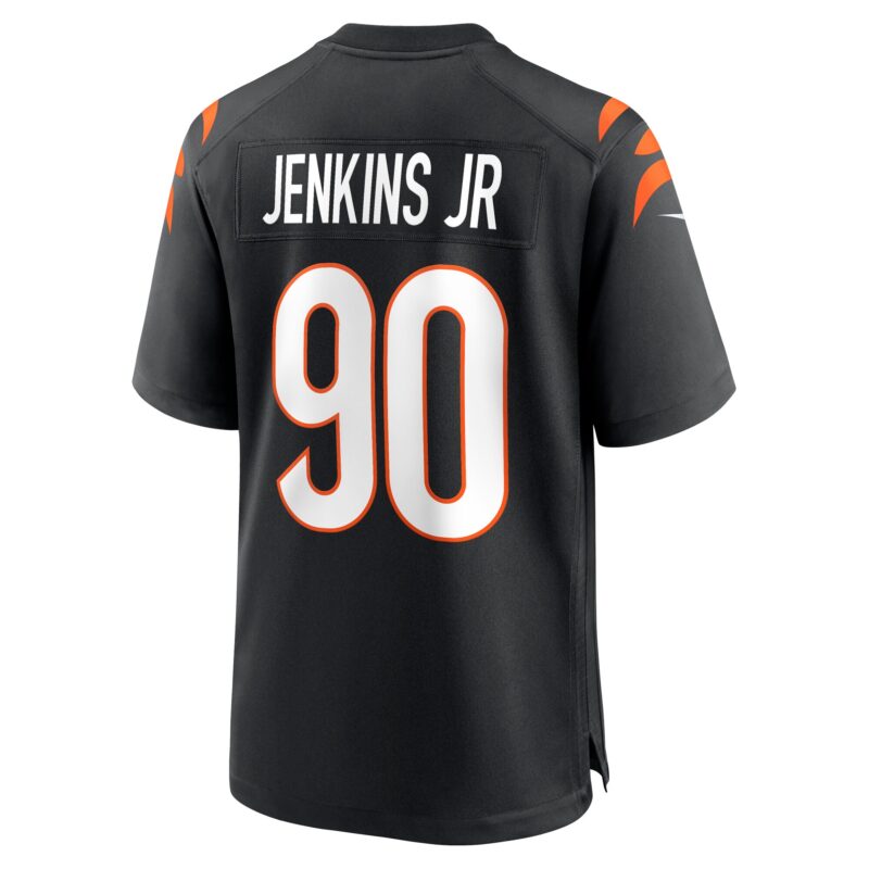 Kris Jenkins Jr. Cincinnati Bengals Game Jersey - Black - Image 3