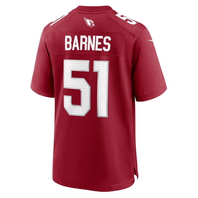 Krys Barnes Arizona Cardinals Team Game Jersey - Cardinal - Image 3