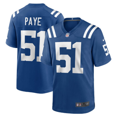 Kwity Paye Indianapolis Colts Game Jersey - Royal