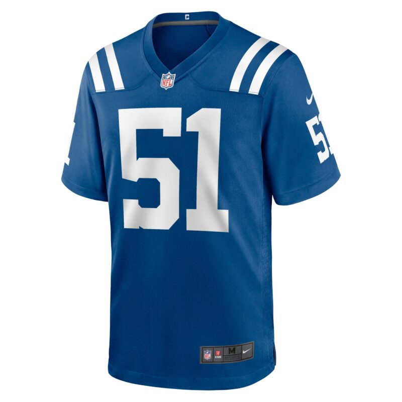 Kwity Paye Indianapolis Colts Game Jersey - Royal - Image 2