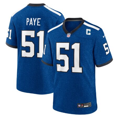 Kwity Paye Indianapolis Colts Indiana Nights Alternate Game Jersey - Royal