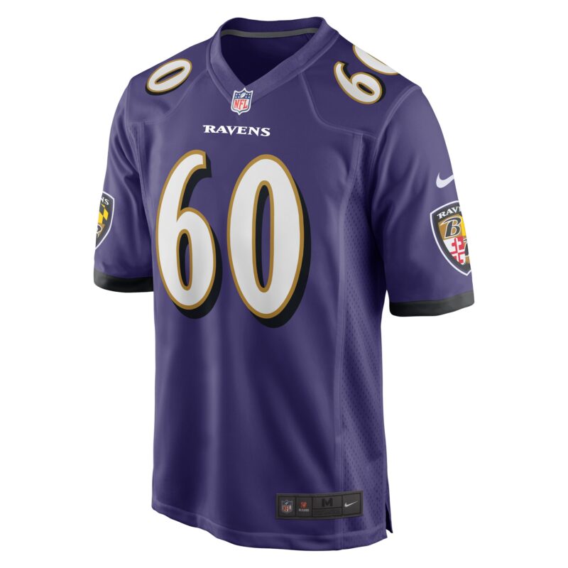 Kyle Fuller Baltimore Ravens Game Jersey - Purple - Image 2