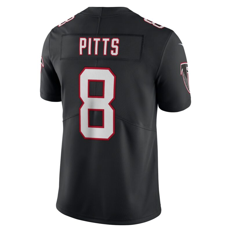 Kyle Pitts Atlanta Falcons Alternate Vapor Limited Jersey - Black - Image 3