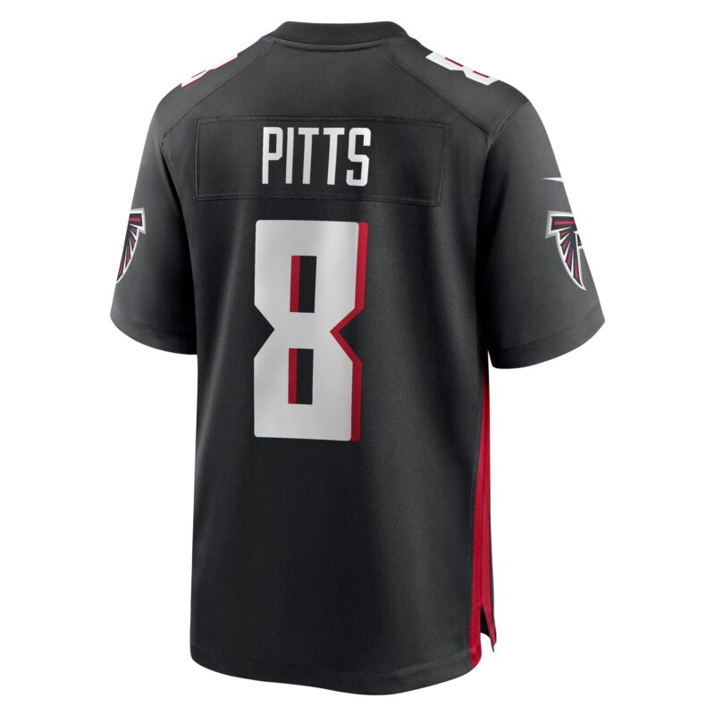 Kyle Pitts Atlanta Falcons Game Jersey - Black - Image 3