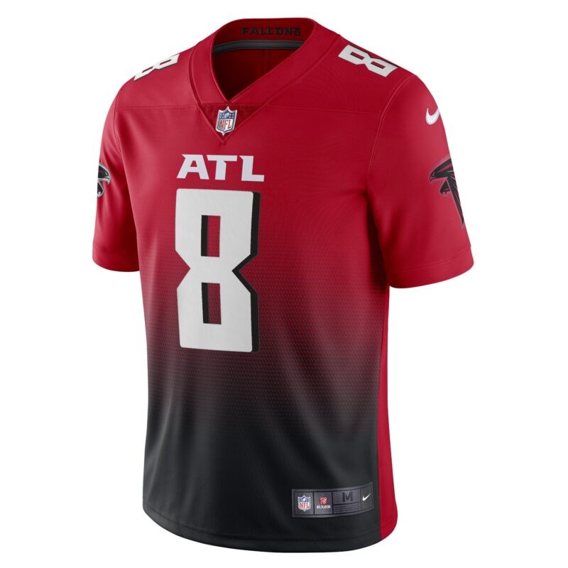 Kyle Pitts Atlanta Falcons Alternate 2 Vapor Limited Jersey - Red - Image 2
