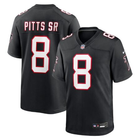 Kyle Pitts Sr. Atlanta Falcons Alternate Game Jersey - Black