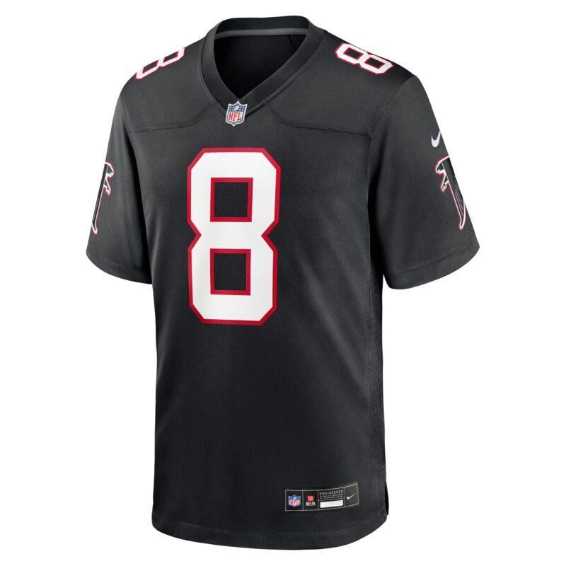 Kyle Pitts Sr. Atlanta Falcons Alternate Game Jersey - Black - Image 2
