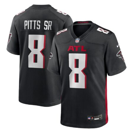Kyle Pitts Sr. Atlanta Falcons Team Game Jersey - Black