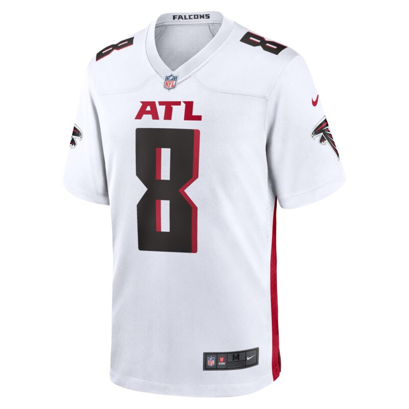 Kyle Pitts Sr. Atlanta Falcons White Game Jersey - White - Image 2