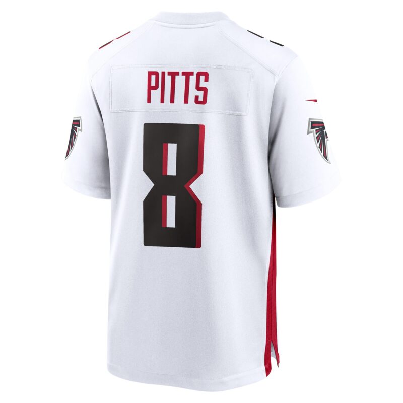 Kyle Pitts Atlanta Falcons Game Player Jersey - White - Image 3