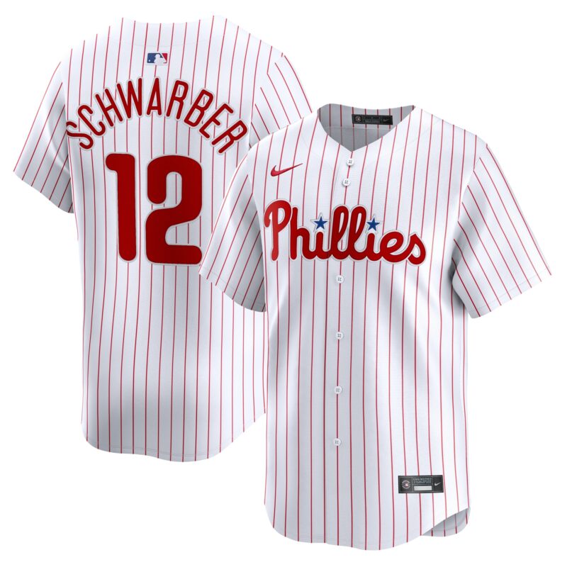 Kyle Schwarber Philadelphia Phillies Alternate Limited Player Jersey - White
