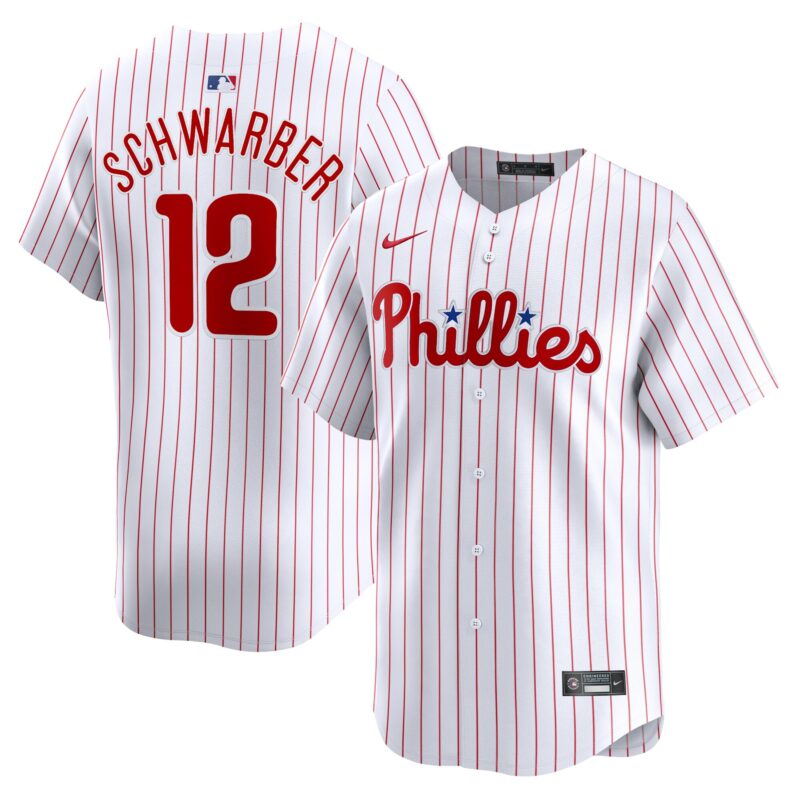 Kyle Schwarber Philadelphia Phillies Home Limited Player Jersey - White