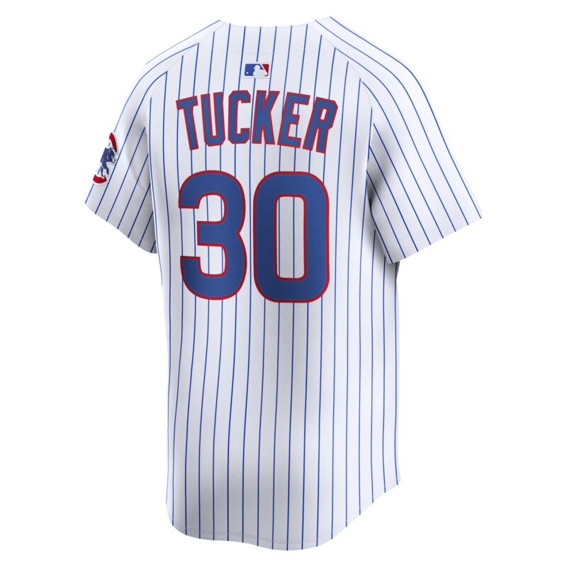 Kyle Tucker Chicago Cubs Alternate Limited Player Jersey - White - Image 3