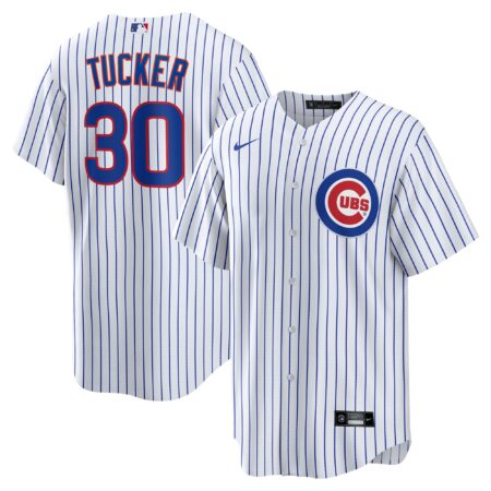 Kyle Tucker Chicago Cubs Home Player Jersey - White
