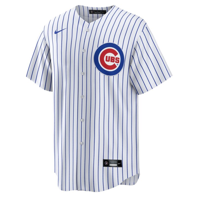 Kyle Tucker Chicago Cubs Home Player Jersey - White - Image 2