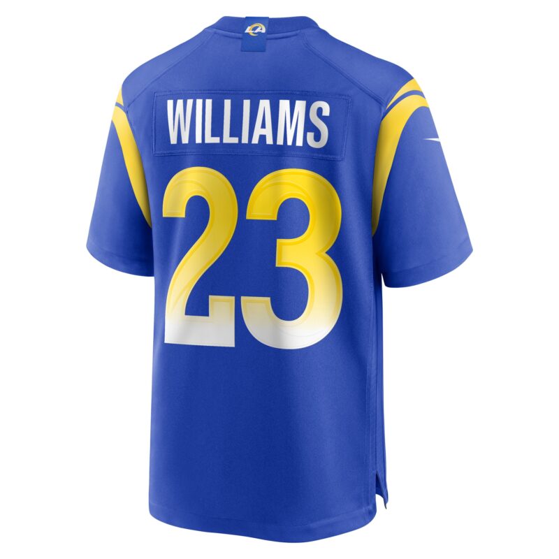 Kyren Williams Los Angeles Rams Game Player Jersey - Royal - Image 3