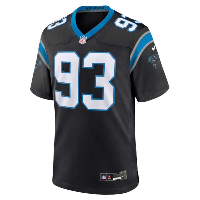 LaBryan Ray Carolina Panthers Team Game Jersey - Black - Image 2